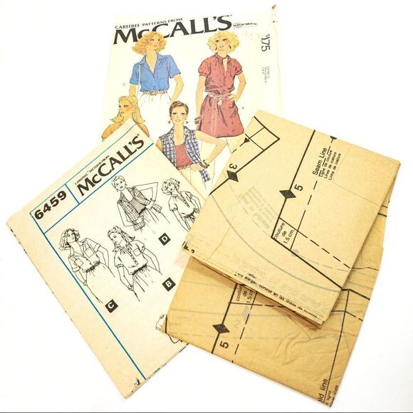 McCall’s 4568, 6459 & Butterick 6184 70’s Patterns - Picture 9 of 13